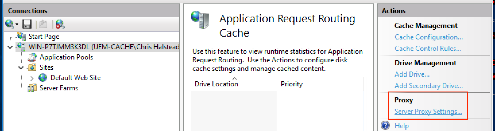 Using a Custom Cache Server for Workspace ONE Dropship Online ...