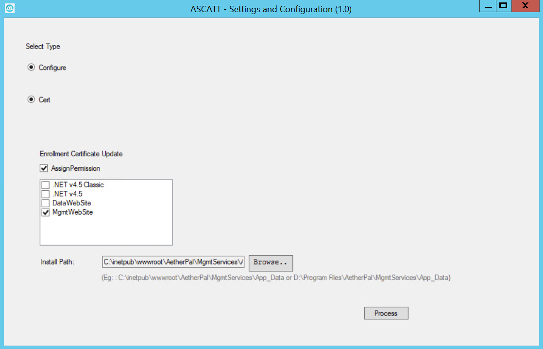 Enrollment Certificate Update Tool for Workspace ONE Assist (ARM) (74631)