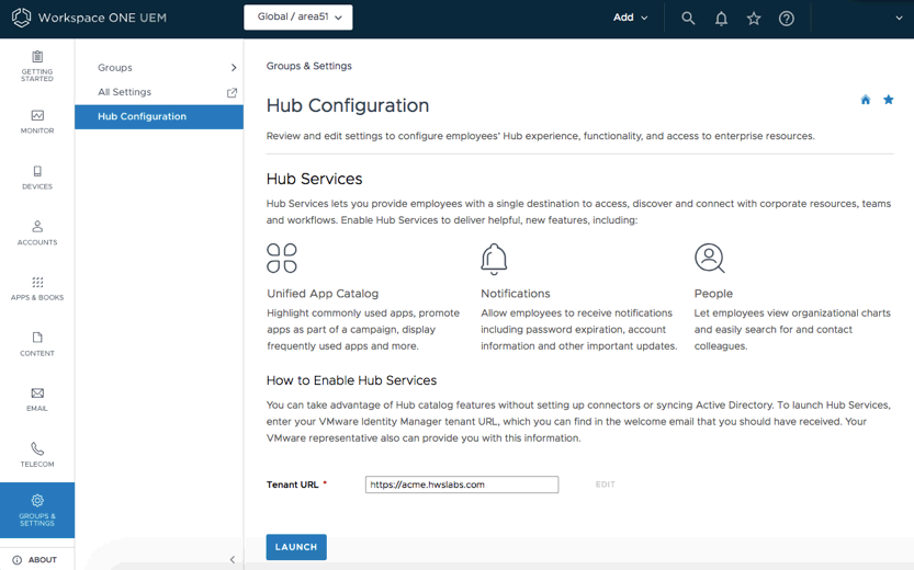 [Bulk Archived] Enabling and Delivering Hub Services with Workspace ONE ...