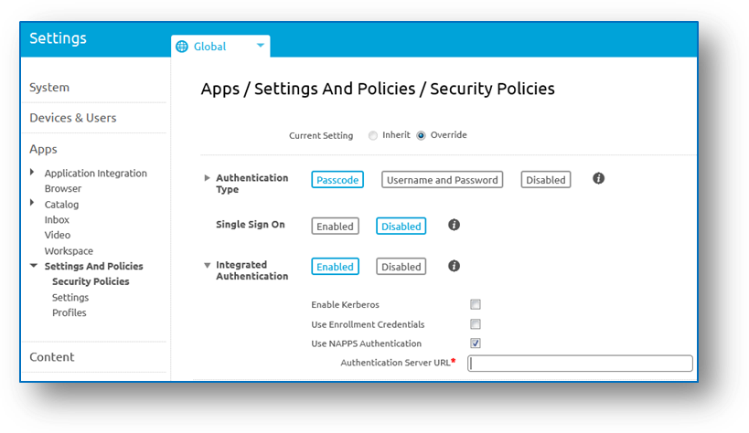 AirWatch and Omnissa Workspace Portal Integration (50101852)