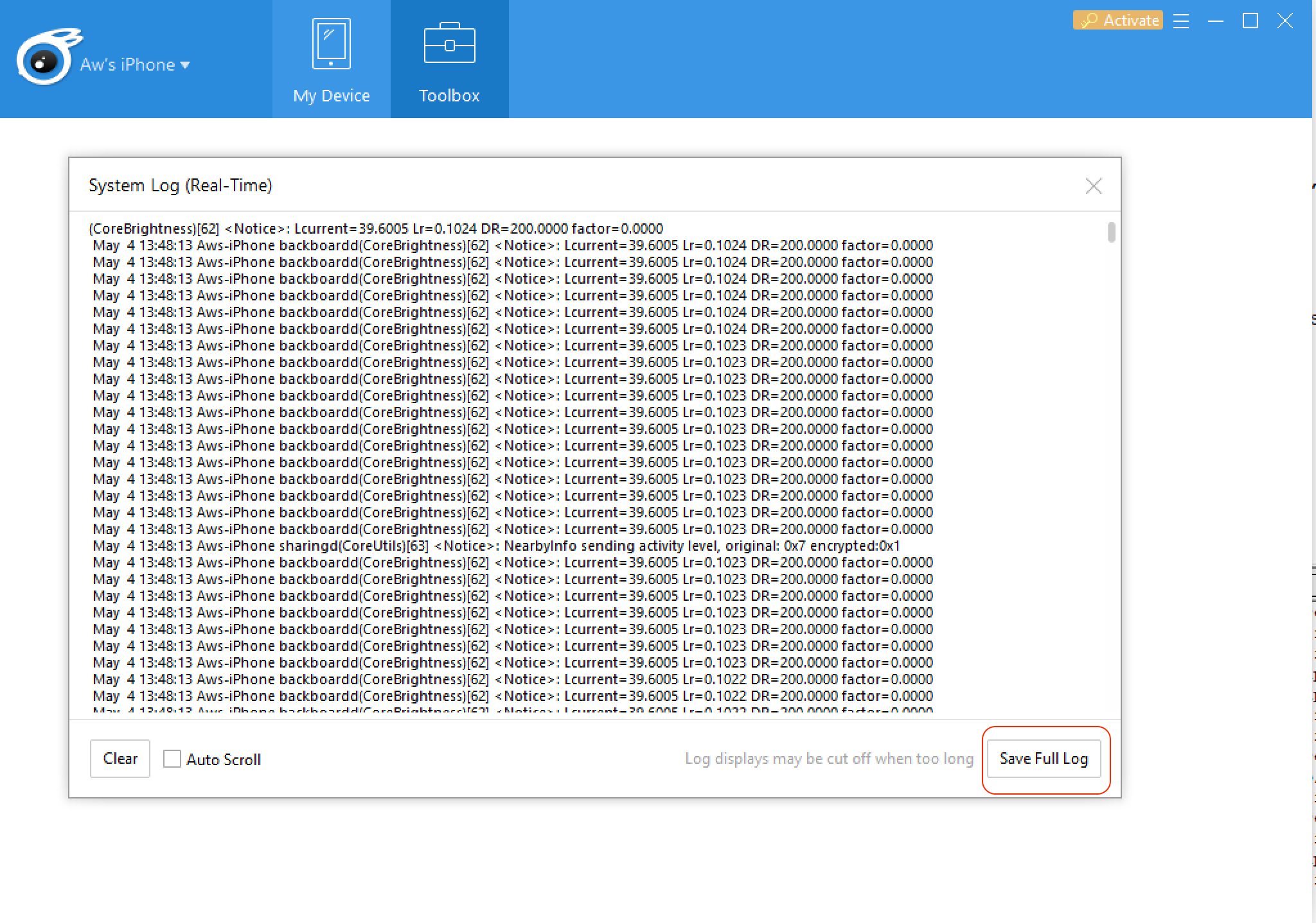 How to collect logs for iOS Tunnel - Workspace ONE (85097)