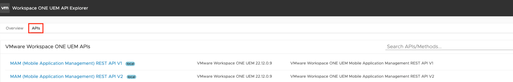 How to access Workspace ONE UEM API Explorer (91834)